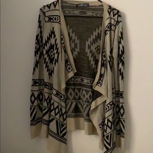 Patterned cardigan